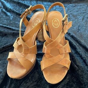 Ash Women's Tan Strappy Sandals